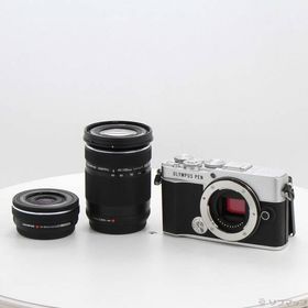 〔中古〕OLYMPUS(オリンパス) OLYMPUS PEN E-P7 EZダブルズームキット シルバー〔258-ud〕