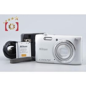 【中古】Nikon ニコン COOLPIX S3600 クリスタルシルバー コンパクトデジタルカメラ