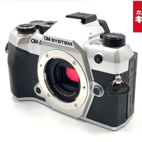 【中古】 【良品】 OM SYSTEM OM-5 Mark II ボディ シルバー