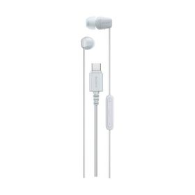 ソニー(SONY) IER-EX15C WZ ホワイト/タイプc/イヤホン/Type-C/イヤホン/有線/バランスの良い音質/小型/リモコン操作