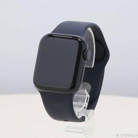 〔中古〕Apple(アップル) Apple Watch SE 第2世代 GPS 40mm ミッドナイトアルミニウムケース ミッドナイトスポーツバンド〔269-ud〕