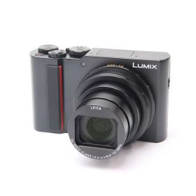 【中古品】 《良品》 Panasonic LUMIX DC-TX2 ブラック 【液晶・コントロールリング部品交換/各部点検済】 [ デジタルカメラ ]