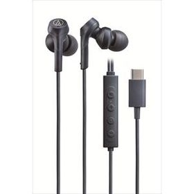 【INNER EAR HEADPHONE】audio-technica／インナーイヤーヘッドホン／ノイズキャンセリングUSB Type-C／ATH-CKS330NC BL