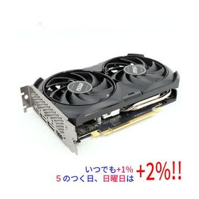 【中古】MSI グラフィックボード GeForce RTX 4060 Ti VENTUS 2X BLACK 8G OC PCIExp 8GB【いつでも+1％！5のつく日と日曜日は+2%！】 爆買