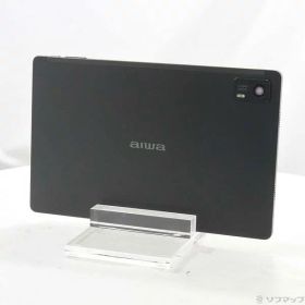 【中古】aiwa(アイワ) aiwa tab AG10 128GB ブラック JA3-TBA1003 Wi-Fi 【305-ud】
