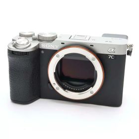 【中古品】 《並品》 SONY α7C II ボディ ILCE-7CM2 S シルバー 【ホットシューバネ部品交換/各部点検済】 [ デジタルカメラ ]