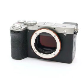 【中古品】 《良品》 SONY α7C II ボディ ILCE-7CM2 S シルバー 【SDスロット部・後ダイヤル部品交換/各部点検済】 [ デジタルカメラ ]
