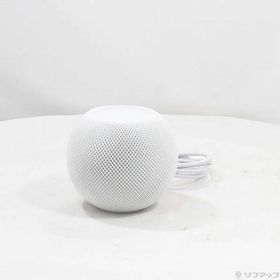 〔中古〕Apple(アップル) HomePod mini ホワイト MY5H2J／A〔377-ud〕