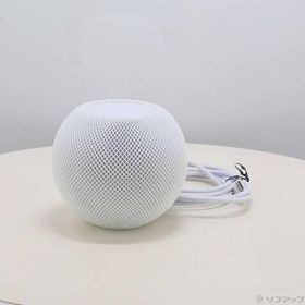 〔中古〕Apple(アップル) HomePod mini ホワイト MY5H2J／A〔344-ud〕