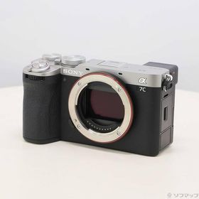 〔中古〕SONY(ソニー) α7C II ボディ シルバー ILCE-7CM2〔262-ud〕