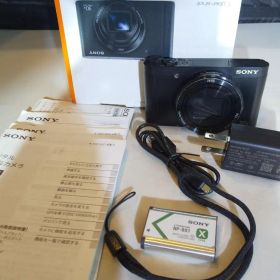[美品・初期保証] SONY Cyber-shot DSC-WX500 ブラック