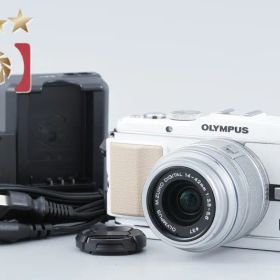 【中古】OLYMPUS オリンパス PEN Lite E-PL3 レンズキット ホワイト