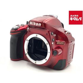 【中古】 【良品】 ニコン D5200 ボディ レッド