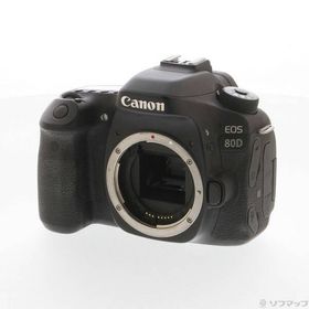 〔中古〕Canon(キヤノン) EOS 80D ボディ ブラック〔262-ud〕