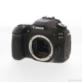 〔中古〕Canon(キヤノン) EOS 80D ボディ ブラック〔262-ud〕