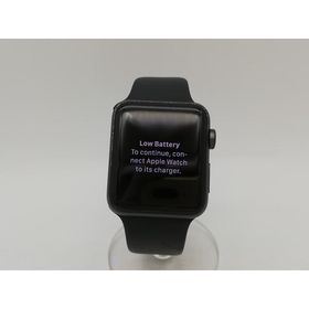 【中古】Apple Apple Watch Series3 42mm GPS スペースグレイアルミニウム/ブラックスポーツバンド MTF32J/A【鹿児島中町】保証期間１ヶ月【ランクC】