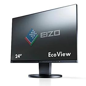 【中古】【39shop】EIZO★FlexScan 23.8インチ 液晶モニター 1920×1080 IPSパネル HDMI DVI-D ノングレア EV2450-BK（良い）
