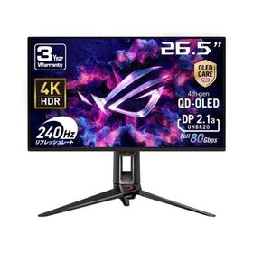 ASUS PCモニター・液晶ディスプレイ ROG Swift OLED PG27UCDM [26.5インチ]