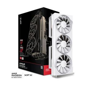 XFX Swift AMD Radeon RX 9070XT White Triple fan Gaming Edition with 16GB GDDR6 RX-97TSWF3W9-GP/U