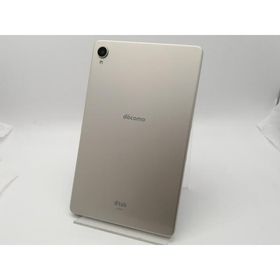 【中古】Lenovo docomo 【SIMロックあり】 dtab Compact d-42A ゴールド 【Snapdragon 665/4GB/64GB】【大須2】保証期間１ヶ月【ランクB】