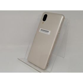 【未使用】SHARP SoftBank 【SIMフリー】 シンプルスマホ6 シャンパンゴールド 4GB 64GB A201SH【東池袋1丁目】保証期間３ヶ月