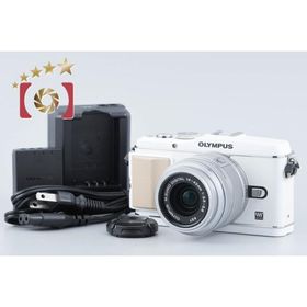 【中古】OLYMPUS オリンパス PEN Lite E-PL3 レンズキット ホワイト