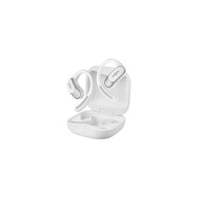 Shokz 完全ワイヤレスイヤホン OpenFit Air ホワイト SKZ-EP-000026 [ワイヤレス(左右分離) /オープンイヤー型 /Bluetooth対応]