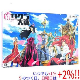 【新品訳あり(箱きず・やぶれ)】 新サクラ大戦 初回限定版 PS4【いつでも+1％！5のつく日と日曜日は+2%！】 爆買