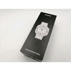 【未使用】SAMSUNG Galaxy Watch Ultra (2025) LTEモデル SM-L705FAW5SJP [チタニウム ホワイト]【ECセンター】保証期間３ヶ月