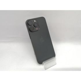 【中古】Apple docomo 【SIMフリー】 iPhone 15 Pro Max 256GB ブラックチタニウム MU6P3J/A【立川フロム中武】保証期間１ヶ月【ランクC】