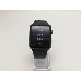 【中古】Apple Apple Watch Series3 42mm GPS スペースグレイアルミニウム/ブラックスポーツバンド MTF32J/A【福岡天神】保証期間１ヶ月【ランクB】