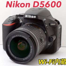 S数少！Nikon D5600★初心者向け★簡単転送★すぐ使える★おまけ多数