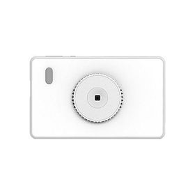 KEIYO ポケットデジカメ 超スリムなポケットサイズデジタルカメラ カード型なので薄くて軽い ホワイト AN-DC004WH