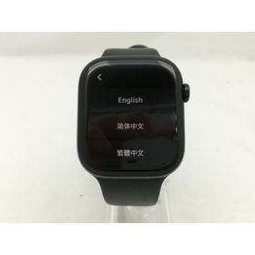 【中古】Apple Apple Watch Series10 46mm GPS ジェットブラックアルミニウムケース/ブラックスポーツバンド (M/L) MWWQ3J/A【川崎】保証期間１ヶ月【ランクC】