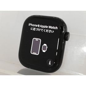 【中古】Apple Watch Series10 46mm Cellular ジェットブラックアルミニウムケース/ブラックスポーツバンド (M/L) MWY43J/A【ECセンター】保証期間１ヶ月
