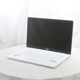 (中古)LG LG gram 14Z980-GR55J ホワイト (Windows 10)(349-ud)