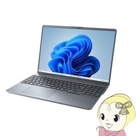 富士通 ノートPC FMV Note P FMVP75L1HA/16型/WUXGA/Ryzen 7/16GB/512GB/Windows 11 Home/Office OP付/ストームグレー/srm