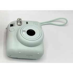 【中古 動作確認済】 富士フイルム(FUJIFILM) チェキ インスタントカメラ instax mini 12 ミントグリーン