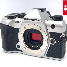 【中古】 【美品】 OM SYSTEM OM-5 Mark II ボディ シルバー