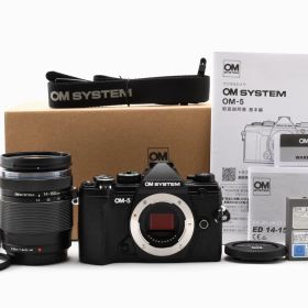 ■609ショットのほぼ新品■ OM SYSTEM OM-5 14-150mm II レンズキット ブラック #G128