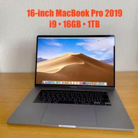 良品 MacBook Pro 16インチ2019 【1TB 】本体 動作確認済み