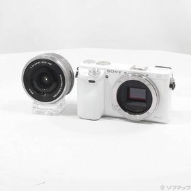 〔中古〕SONY(ソニー) α6000 パワーズームレンズキット W ILCE-6000L〔305-ud〕