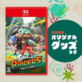 オリ特付☆在庫あり【メール便OK】【新品】【NS2】スプラトゥーン レイダース★浅草マッハオリジナル特典マイクロファイバークロス付★