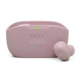 JBL ワイヤレスイヤホン カナル型 ノイズキャンセリング typeC IP54 最大40時間再生 JBL Wave Buds 2 ピンク系