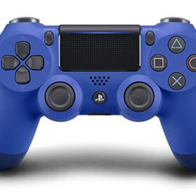 【特典】ワイヤレスコントローラー(DUALSHOCK4) ウェイブ・ブルー