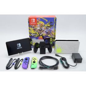 [中古]Nintendo Switch (有機ELモデル) スプラトゥーン3エディション HEG-S-KCAAA