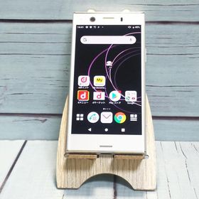docomo Xperia XZ1 Compact SO-02K white silver 本体 白ロム SIMロック解除済み SIMフリー B776881