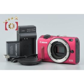 【中古】Canon キヤノン EOS M2 レッド ミラーレス一眼カメラ