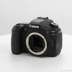 〔中古〕Canon(キヤノン) EOS 80D ボディ ブラック〔344-ud〕
