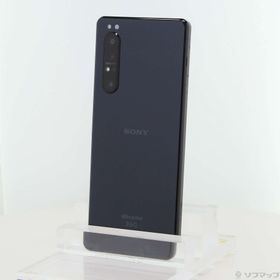 (中古)SONY Xperia 1 II 128GB ブラック SO-51A docomoロック解除SIMフリー(198-ud)
